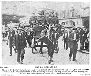 Caps Prints: Strike at Covent Garden