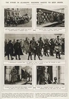 The strike in Glasgow