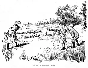 Linked Prints: STRING TELEPHONE C19