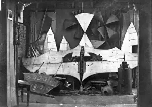 Stringfellow Prints: Stringfellow Bat 1848 monoplane model