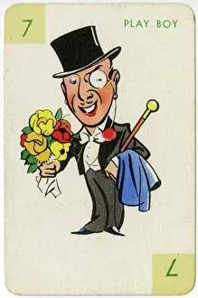 Adult Collection: Strip tease card game - Theatre suit - Play Boy