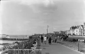 Strolling Along Cleethorpes Promenade