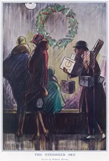 Chivalry Prints: The Stronger Sex by Webster Murray
