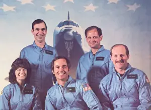 Sts-7 Shuttle Crew