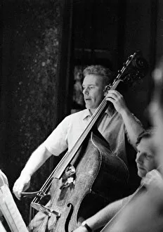 1961 Collection: Stuart Knussen, bass-player in the English Chamber Orchestra