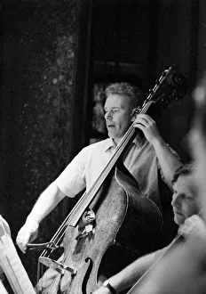 Orchestra Collection: Stuart Knussen, bass-player in the English Chamber Orchestra