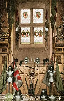 Stuart Window, Banqueting Hall, Edinburgh Castle, Scotland