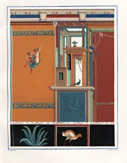 Stucco Gallery: Stucco design with Bacchantes from the House