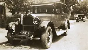 Headlights Prints: Studebaker saloon car, New Jersey, USA