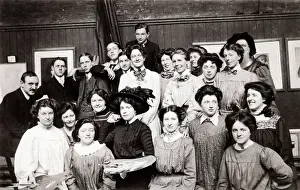 Student Prints: Students at the Painting School, Pelham Street, London