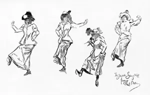 Studies Prints: Studies for A Coster Girl Dancing