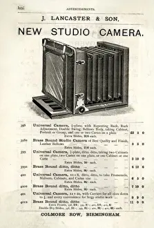 Studio camera advertisement