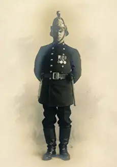Studio photo of Fireman A Wall