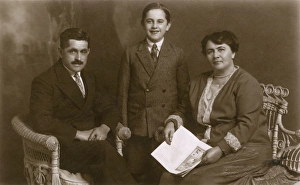 Images Dated 31st March 2017: Studio portrait, group of three people