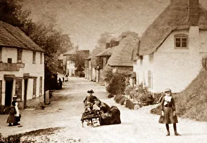 Studley village, Wiltshire, Victorian period