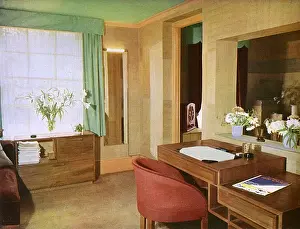 Angus Prints: Study bedroom by Angus Grant