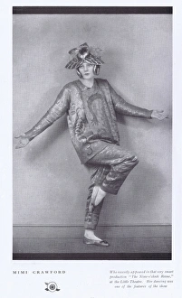 Images Dated 7th May 2016: A study of the dancer and actress Mimi Crawford