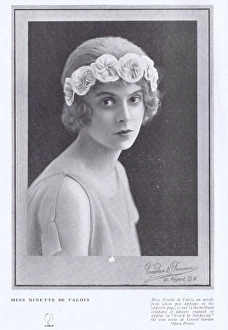 Images Dated 7th May 2016: A study of the dancer Ninette de Valois, London, 1923