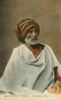 Images Dated 7th December 2015: Study of an elderly Arabic man