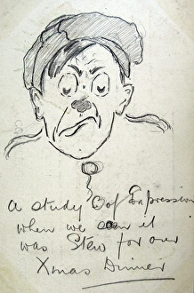 Images Dated 5th May 2009: Study of Expression - Stew for our Xmas Dinner