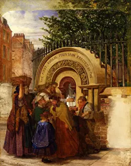 Atkinson Prints: Study for the First Public Drinking Fountain