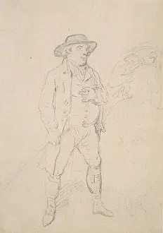 Study of a Man in Riding Dress