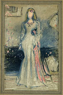 Abbott Gallery: A study for a white girl by James Abbott McNeill Whistler