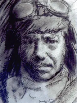 Study of a WWI Pilot