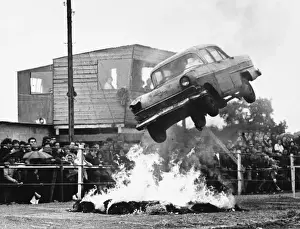 Bonfire Prints: Stunt Car over Flames