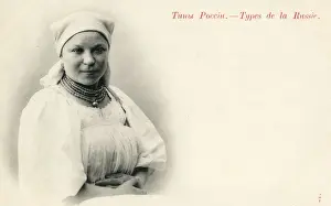 Voluminous Prints: Sturdy wealthy Russian Country Woman