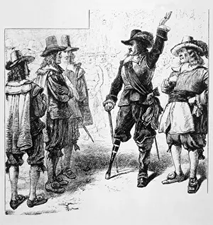 1647 Prints: Stuyvesant Arrives / 1647