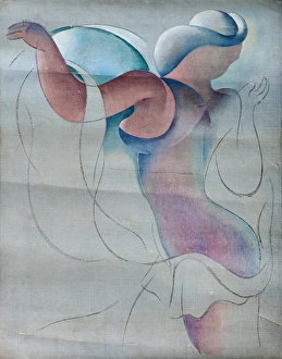 Images Dated 14th October 2010: Stylised Figure of a Woman