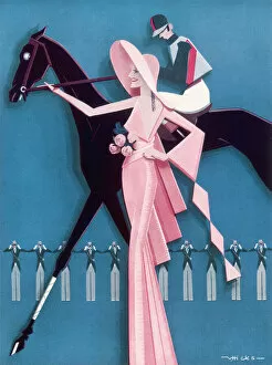 Sunshine Collection: Stylish Horse Race by Victor Hicks