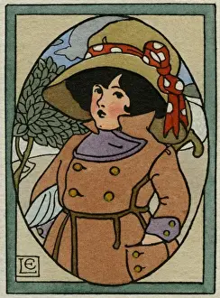 Larcombe Prints: Stylish lady