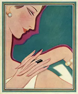 A stylish lady by Helen Dryden