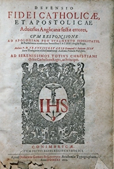 Suarez Collection: SUAREZ, Francisco (1548-1617). Spanish Jesuit