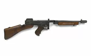 Sub Machine Gun, Thompson, .45 In M1928A1