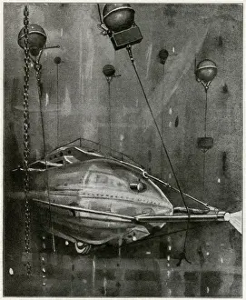Minefield Prints: Submarine Clearing Mines