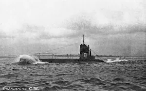 Images Dated 5th April 2012: Submarine HMS C31