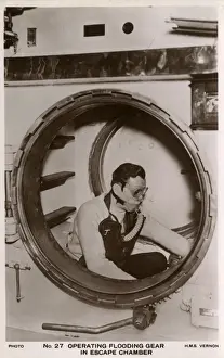 Flooding Prints: Submarine training at HMS Vernon