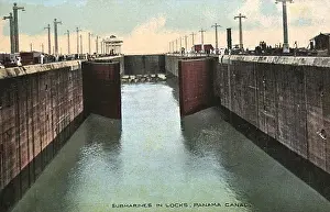 Octopus Prints: US submarines in locks, Panama Canal