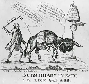 Subsidiary treaty, or the lion turned ass