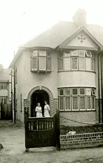 Images Dated 4th June 2019: Suburban semi-detached house of the 1930s
