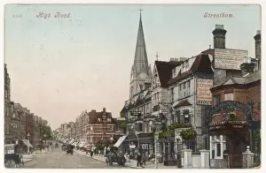 Suburban Shopping Street