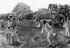 SUBURBAN TENNIS PARTY
