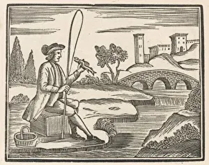 Contemplates Prints: Successful Angler