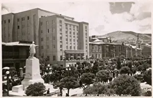 Parasols Prints: Sucre Palace Hotel, La Paz, Bolivia, South America