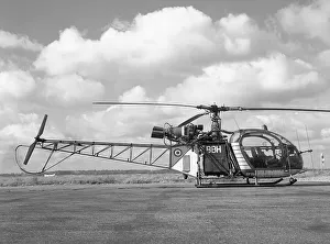 1987 Prints: Sud-Aviation SE. 3130 Alouette II BBH