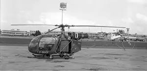 Azur Prints: Sud-Aviation SE. 3130 Alouette II F-BHOF