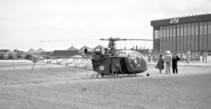 Terre Prints: Sud-Aviation SE. 3130 Alouette II number 242